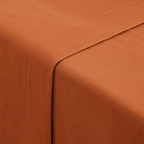 Effen plat laken in perkalkatoen Scenario