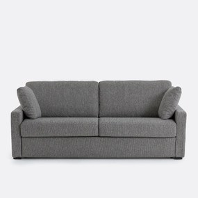 Slaapbank van gemêleerde structuurstof, Comfort Bultex®, Timor