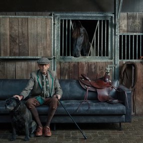 BePureHome Rodeo Classic 3-zits Bank Ecoleer Zwart