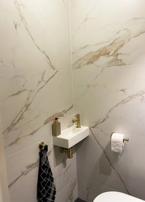 Vloertegel 60x120 Cm Cifre Diamond Gold Mat