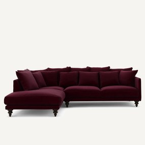 Fluwelen hoekbank, LAZARE