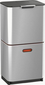 Afvalemmer Totem met aparte recycling unit, 2 x 30 L