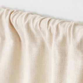 Cortina Van 140x260 Cm In Katoen Neidra Beige – Crème - Sklum