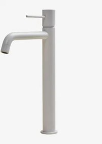 Orveta Wastafelkraan Van Messing Wit & ↑30 Cm - Sklum
