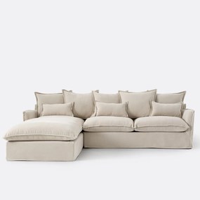 Hoekbankhoes van gemêleerd polyester, Odna