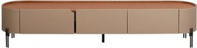 Kare Design Tango Design Tv-meubel Beige Leer - 200x40x41cm.