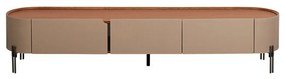 Kare Design Tango Design Tv-meubel Beige Leer - 200x40x41cm.