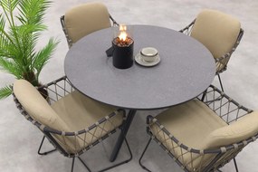 Taste Prego/Dublin ronde tuinset - 5-delig - 120 cm.