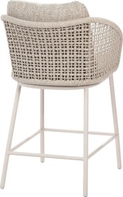 Taste by 4 Seasons Wave barstoel Linen Barkruk   beige weerbestendig
