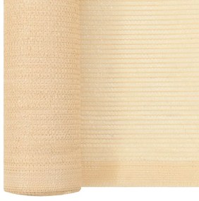 vidaXL Privacynet 1,5x10 m HDPE beige