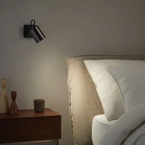 Verstelbare spot wandlamp grafiet afwerking, Girevole