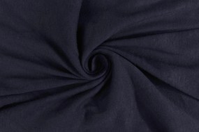 Hoeslaken Jersey – 100% katoen – 180×200 – navy