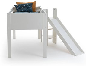 Halfhoog bed met glijbaan, Mirka