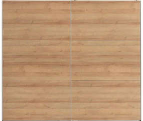 Goossens Kledingkast Easy Storage Sdk, 253 cm breed, 220 cm hoog, 2x 3 paneel schuifdeuren