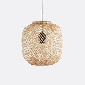 Hanglamp in bamboe Ø33 cm, Ezia