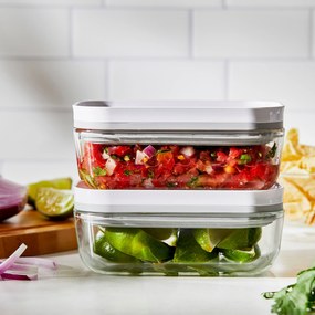 ZWILLING Fresh &amp; Save Vacuümdoos S, Glas, Grijs - Fresh &amp; Save - ZWILLING