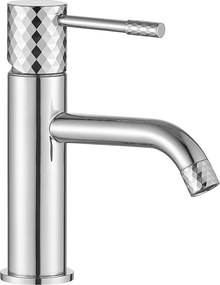 Wastafelkraan Rea Lungo Diamond Chrom Low