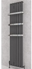 Eastbrook Sandhurst radiator 40x180cm aluminium 1351W antraciet