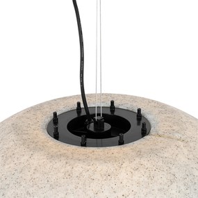 Moderne buitenlamp grijs 77 cm IP65 - Nura