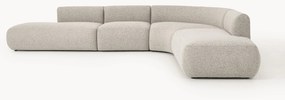 XL modulaire hoekbank Sofia van bouclé