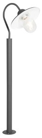 Moderne staande buitenlamp antraciet 120 cm IP44 - Kansas Modern E27 IP44 Buitenverlichting