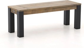 Picknickbank ROUGH | Teakhout | 2 personen | Tuinbank Grijs/Old Teak Greywash | 120cm | Kees Smit Tuinmeubelen