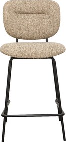 Moderne Barkruk Beige Boucle