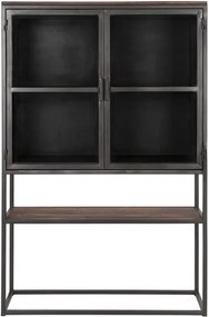 Must Living Baboon Houten Vitrinekast - 90x40x140cm.