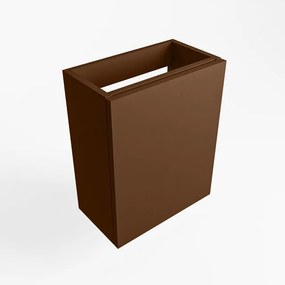 Mondiaz FOWY fonteinonderkast - 40x22x50cm - 1 deur - push to open - softclose - Rust FOWYTO40Rus1D