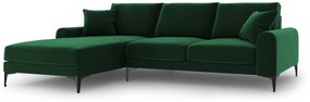 4.5-zitshoekbank Madara links velvet | Mazzini Sofas