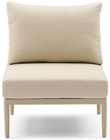 Hoek loungeset 5 personen Aluminium/wicker Taupe  Coco Ibiza