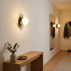 WANDLAMP APP1411-W BLACK GOLD