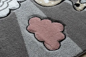 Tapijt PETIT UNICORN EENHOORN  grijskleuring