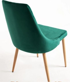 Set 4 Stoik Wood Stoelen