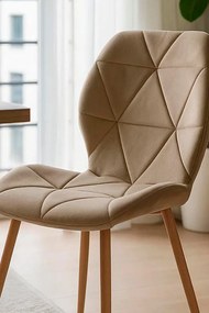 Sesel Fluwelen Stoel