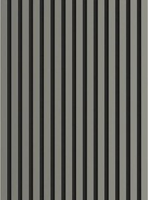 Mexen Lam-F akoestische wandlamellen 275 x 31,5 cm, vilt 6 mm, Grijs Mat - S105-275317-2812-052