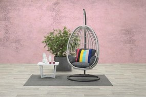 Hangstoel Panama swing egg - Cloudy grey