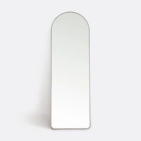 Vrijstaande spiegel of passpiegel 50x150 cm, messing, Iodus