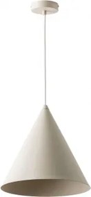 Arilda Hanglamp Van Ijzer Beige – Crème & Ø30 Cm - Sklum