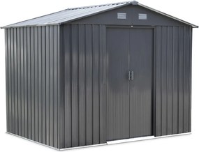 Metalen gereedschapshuisje Helsinki 3 x 3,7 m Store Boss antraciet