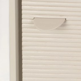 Zuiver Morning Beige Nachtkastje Met Ribbels - 45x40x58cm.