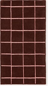 Handgetuft hoog-laag wollen vloerkleed Kallie