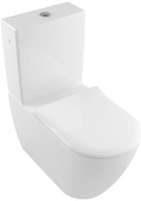 Villeroy & Boch Subway 2.0 Diepspoelcloset voor combinatie zonder spoelrand - staand - Wit Alpin CeramicPlus 5617r0r1