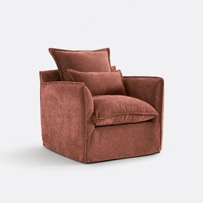 Fauteuil, afneembare hoes, in gemêleerd polyester, ODNA