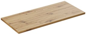 Comad Artisan wastafel toppaneel 100cm eiken