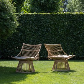 Exotan Alatna - Fauteuil - Wicker - Naturel - Exotan