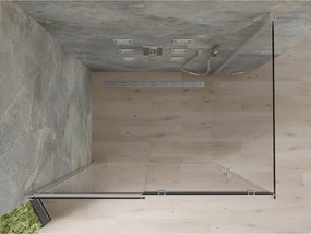 Mexen Omega schuifdouchecabine 100 x 80 cm, transparant, chroom - 825-100-080-01-00