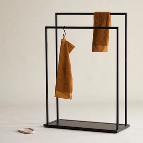 Dubbel Frame Kledingrek Zwart