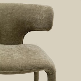 Kare Design Tobi Eetkamerstoel Stof Groen