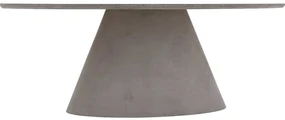 Goossens Eettafel Stone, Ovaal 210 x 120 cm